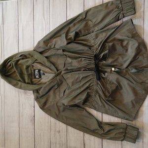 Victoria's Secret Olive Hooded Jacket